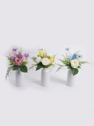 Artificial Flower 10*9*32cm Rose in glass ware GS-16826011-P1 2026Jul 3,000+ sqm showroom with thousands of artificial flowers, plants & trees ready for global sourcing.