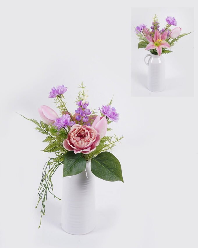 Artificial Flower 20*16*39cm Rose in glass ware GS-16826012 2026Jul 3,000+ sqm showroom with thousands of artificial flowers, plants & trees ready for global sourcing.