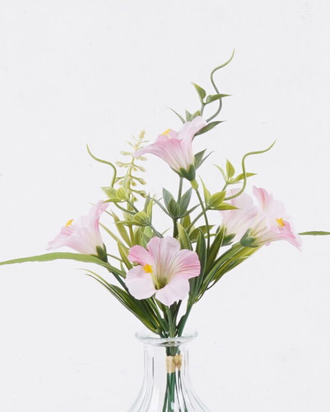 Artificial Flower 13*10*29cm Ruellia elegans in glass ware GS-16826004-P1 2026Jul 3,000+ sqm showroom with thousands of artificial flowers, plants & trees ready for global sourcing.
