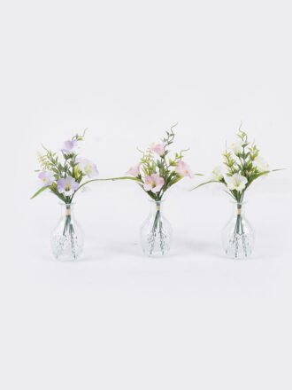 Artificial Flower 13*10*25cm Cymbidium  in glass ware GS-16826003-R1 2026Jul 3,000+ sqm showroom with thousands of artificial flowers, plants & trees ready for global sourcing.