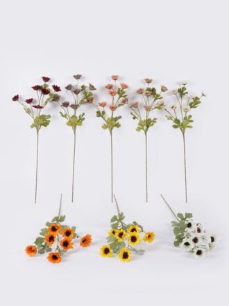 Artificial Flower 14*5*73cm Sunflower *7 single stem GS-58826002-O1 2026Aug 3,000+ sqm showroom with thousands of artificial flowers, plants & trees ready for global sourcing.