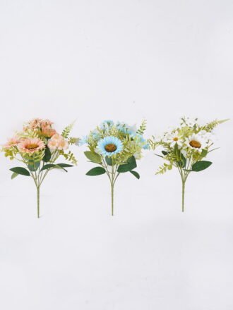 Artificial Flower 16*10*31cm Sunflower & Daisy bush*7 GS-74226004-RST-W1 2026Aug 3,000+ sqm showroom with thousands of artificial flowers, plants & trees ready for global sourcing.