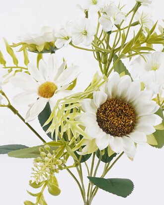 Artificial Flower 16*10*31cm Sunflower & Daisy bush*7 GS-74226004-RST-W1 2026Aug 3,000+ sqm showroom with thousands of artificial flowers, plants & trees ready for global sourcing.