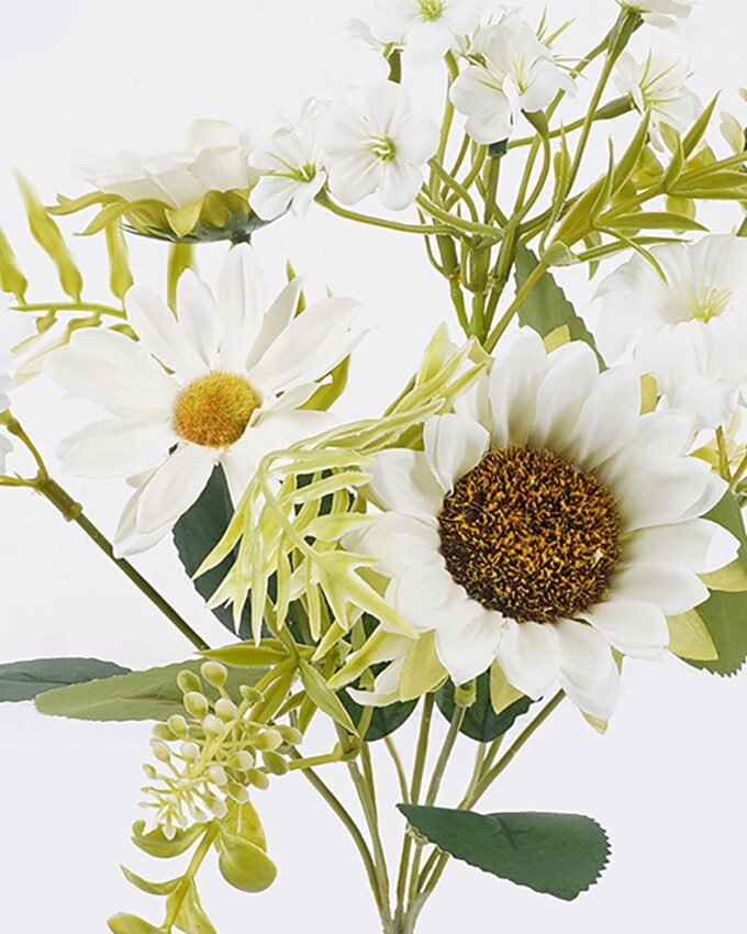 Artificial Flower 16*10*31cm Sunflower & Daisy bush*7 GS-74226004-RST-W1 2026Aug 3,000+ sqm showroom with thousands of artificial flowers, plants & trees ready for global sourcing.