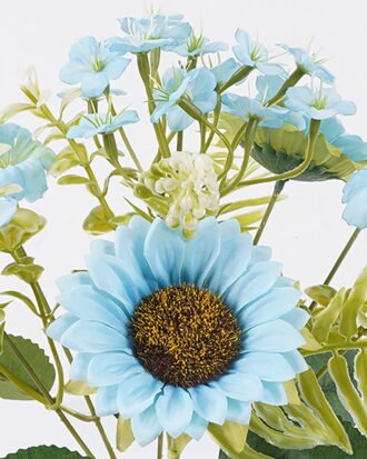 Artificial Flower 16*10*31cm Sunflower & Daisy bush*7 GS-74226004-RST 2026Aug 3,000+ sqm showroom with thousands of artificial flowers, plants & trees ready for global sourcing.