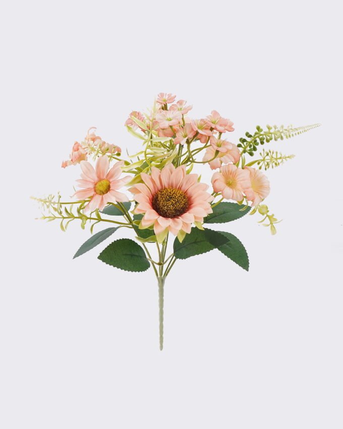 Artificial Flower 16*10*31cm Sunflower & Daisy bush*7 GS-74226004-RST 2026Aug 3,000+ sqm showroom with thousands of artificial flowers, plants & trees ready for global sourcing.