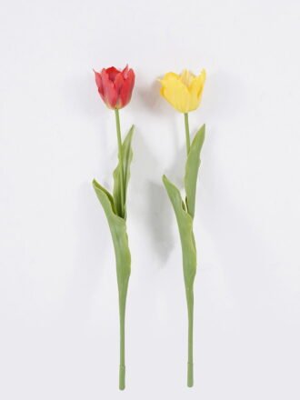 Artificial Flower 12*5*45cm Tulip single stem/real touch GS-68626008-W2 2026Aug 3,000+ sqm showroom with thousands of artificial flowers, plants & trees ready for global sourcing.