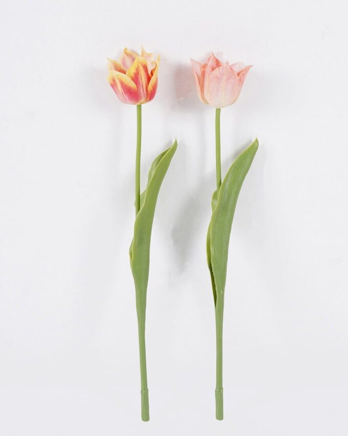 Artificial Flower 9*6*43cm Tulip single stem/real touch GS-68626010 2026Aug 3,000+ sqm showroom with thousands of artificial flowers, plants & trees ready for global sourcing.