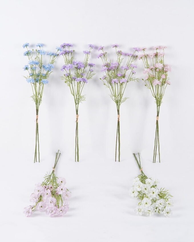 Artificial Flower 17*9*78cm Violet *3 bouquet GS-00526050 2026Jun 3,000+ sqm showroom with thousands of artificial flowers, plants & trees ready for global sourcing.