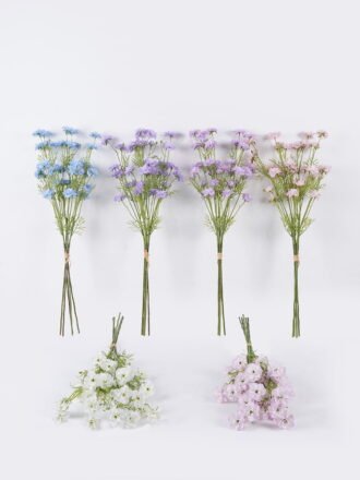 Artificial Flower 20*9*78cm Violet *5 bouquet GS-00526042-W1 2026Jun 3,000+ sqm showroom with thousands of artificial flowers, plants & trees ready for global sourcing.