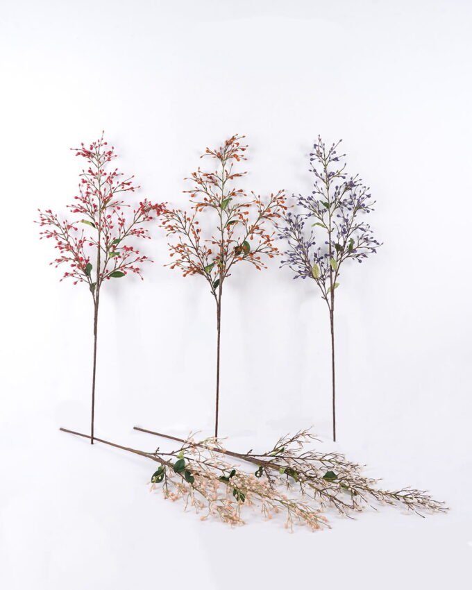 Artificial Flower 19*6*108cm Wealth Fruit Single Stem GS-27926001 2026Jul 3,000+ sqm showroom with thousands of artificial flowers, plants & trees ready for global sourcing.