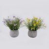 Artificial Flower Wild flower in Cement pot GS-03326112_1 Artificial Flower 28*28*28cm Wild flower in Cement pot GS-03326112 2026Jun 3,000+ sqm showroom with thousands of artificial flowers, plants & trees ready for global sourcing.
