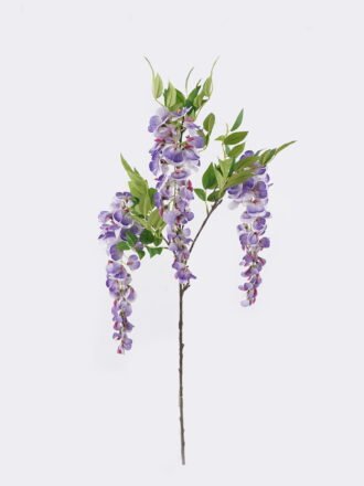 Artificial Flower 43*7*95cm Wistaria *3 single stem GS-68126001-W1 2026Aug 3,000+ sqm showroom with thousands of artificial flowers, plants & trees ready for global sourcing.