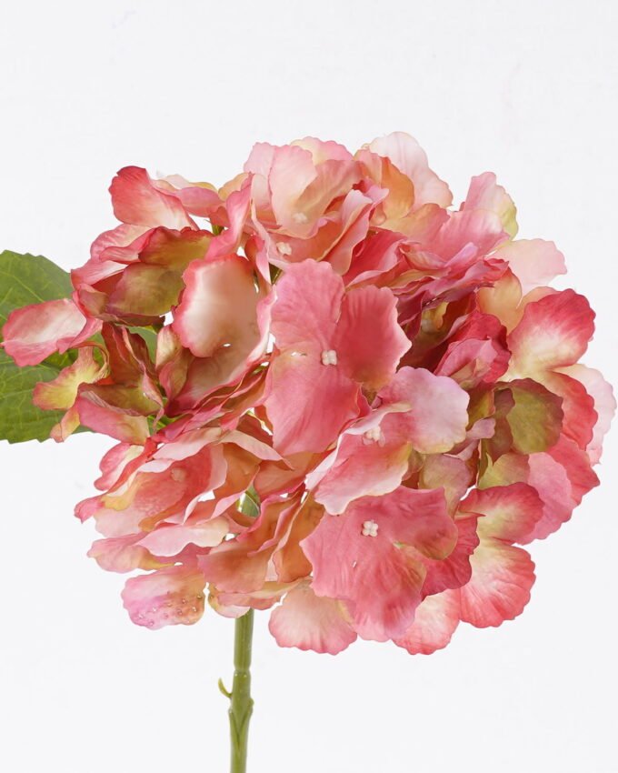 Artificial Flower 22*15*45cm cornered hydrangea flower Single Stem GS-27926015-P1 2026Jul 3,000+ sqm showroom with thousands of artificial flowers, plants & trees ready for global sourcing.