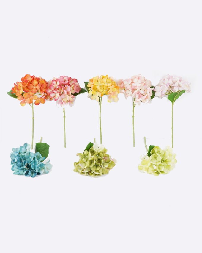 Artificial Flower 20*13*35cm cornered hydrangea flower Single Stem GS-27926016 2026Jul 3,000+ sqm showroom with thousands of artificial flowers, plants & trees ready for global sourcing.