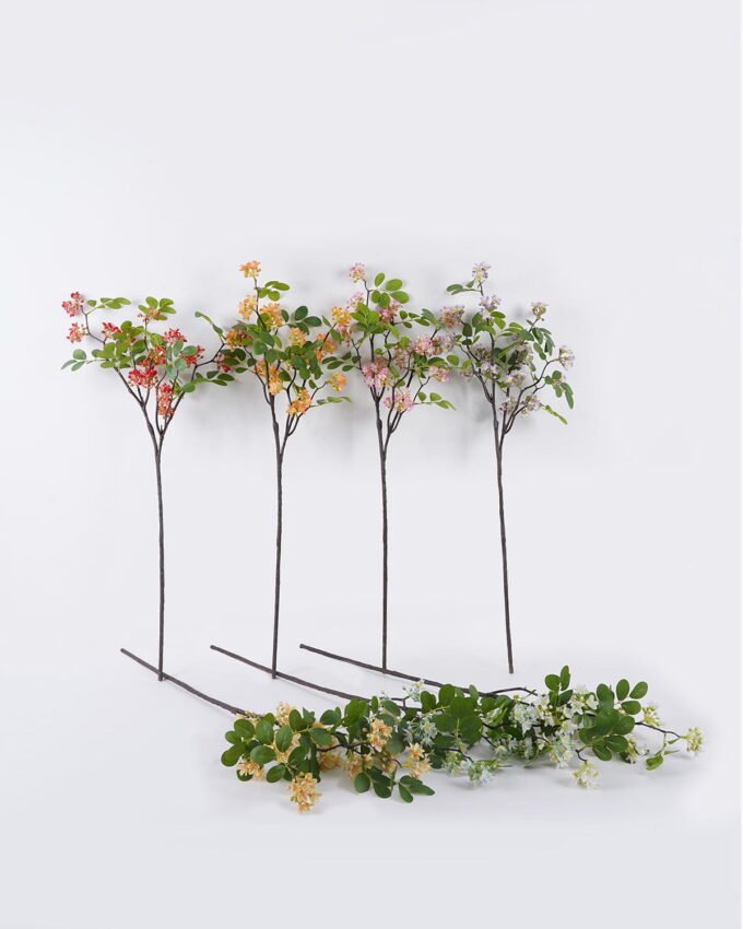 Artificial Flower 37*13*97cm locust flower *16  single stem GS-84426001 2026SEP 3,000+ sqm showroom with thousands of artificial flowers, plants & trees ready for global sourcing.
