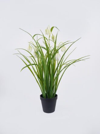 Artificial Flower 30*27*57m Sichuan fritillaria  in PP pot GS-39126005 2026Jul 3,000+ sqm showroom with thousands of artificial flowers, plants & trees ready for global sourcing.