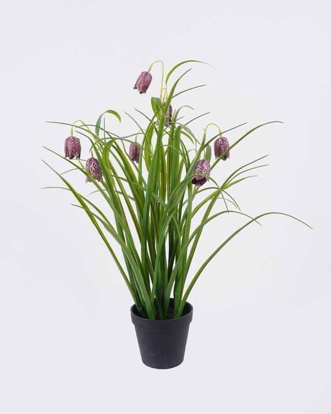 Artificial Flower m Sichuan fritillaria in PP pot GS-39126005_3 Artificial Flower 30*27*57m Sichuan fritillaria in PP pot GS-39126005 2026Jul 3,000+ sqm showroom with thousands of artificial flowers, plants & trees ready for global sourcing.