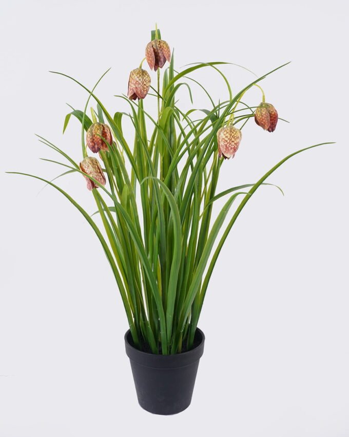 Artificial Flower m Sichuan fritillaria in PP pot GS-39126005_4 Artificial Flower 30*27*57m Sichuan fritillaria in PP pot GS-39126005 2026Jul 3,000+ sqm showroom with thousands of artificial flowers, plants & trees ready for global sourcing.