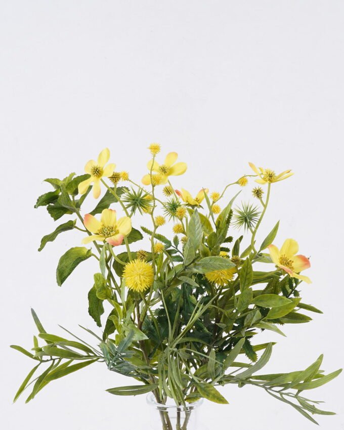 Artificial Flower 16*9*40cm peppermint leaf in glass GS-77326009 2026Aug 3,000+ sqm showroom with thousands of artificial flowers, plants & trees ready for global sourcing.