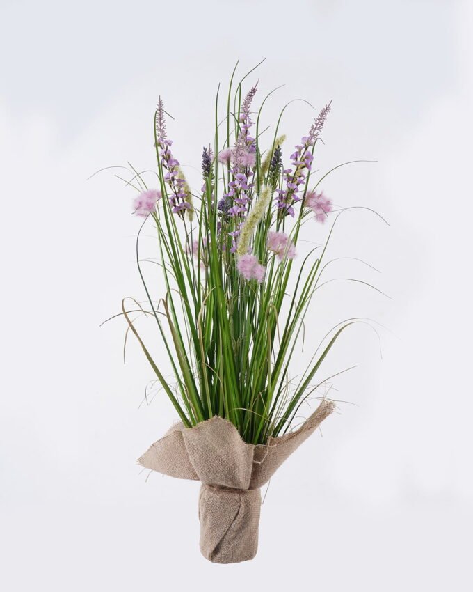 Artificial Grass 30*12*89cm Bellflower Grasss in linen GS-29426023 2026Jul 3,000+ sqm showroom with thousands of artificial flowers, plants & trees ready for global sourcing.