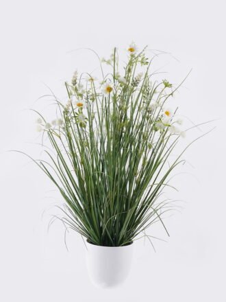 Artificial Grass 18*13*51cm Grass in PP pot GS-29426043 2026Jul 3,000+ sqm showroom with thousands of artificial flowers, plants & trees ready for global sourcing.