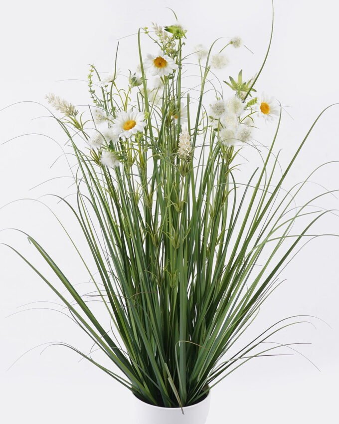 Artificial Grass 23*15*74cm Chrysanthemum Grass in PP pot GS-29426045 2026Jul 3,000+ sqm showroom with thousands of artificial flowers, plants & trees ready for global sourcing.