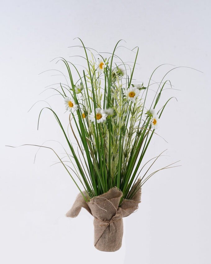 Artificial Grass 30*15*64cm Chrysanthemum Grass in linen GS-29426021 2026Jul 3,000+ sqm showroom with thousands of artificial flowers, plants & trees ready for global sourcing.