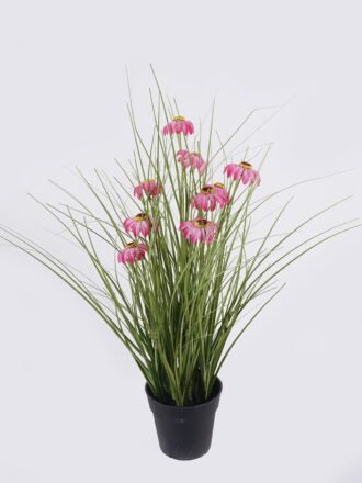 Artificial Grass 40*40*52cm Hyacinth  PVC Grass in PP pot GS-03326086-Y1 2026Jun 3,000+ sqm showroom with thousands of artificial flowers, plants & trees ready for global sourcing.