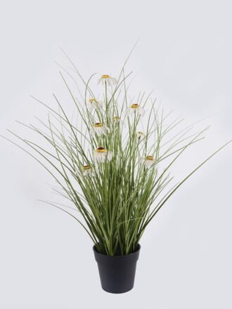 Artificial Grass 40*40*42cm Echinacea PVC Grass in PP pot GS-03326084-Z1 2026Jun 3,000+ sqm showroom with thousands of artificial flowers, plants & trees ready for global sourcing.