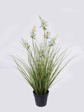 Artificial Grass 40*40*42cm Pentas PVC Grass in PP pot GS-03326085-Y1 2026Jun 3,000+ sqm showroom with thousands of artificial flowers, plants & trees ready for global sourcing.