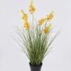 Artificial Grass Hyacinth PVC Grass in PP pot GS-03326086-Y1 Artificial Grass 40*40*52cm Hyacinth PVC Grass in PP pot GS-03326086-Y1 2026Jun 3,000+ sqm showroom with thousands of artificial flowers, plants & trees ready for global sourcing.