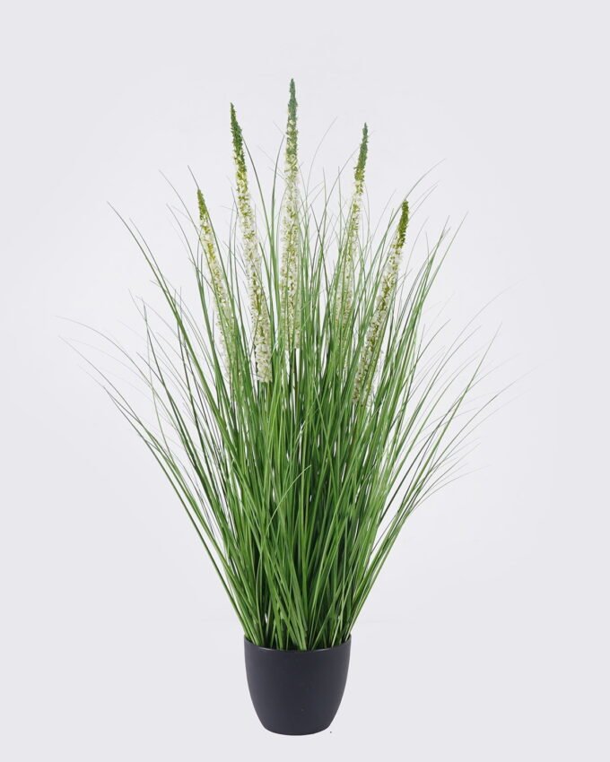 Artificial Grass 40*40*85cm Hyacinthus Grass *5 in PP pot GS-61926004 2026Aug 3,000+ sqm showroom with thousands of artificial flowers, plants & trees ready for global sourcing.