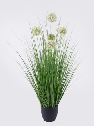 Artificial Grass 25*25*58cm Hyacinthus Grass *3 in PP pot GS-61926003 2026Aug 3,000+ sqm showroom with thousands of artificial flowers, plants & trees ready for global sourcing.