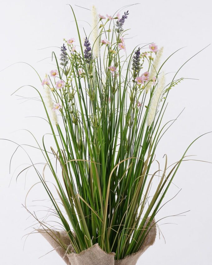 Artificial Grass 34*15*89cm Wildflower Grass in linen GS-29426032 2026Jul 3,000+ sqm showroom with thousands of artificial flowers, plants & trees ready for global sourcing.