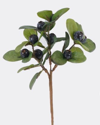 Artificial Plant 12*7*27cm Bilberry single stem GS-83626009 2026SEP 3,000+ sqm showroom with thousands of artificial flowers, plants & trees ready for global sourcing.