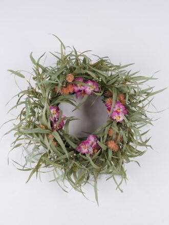 Artificial Plant 43*10*43cm Sakura wreath GS-27926061 2026Jul 3,000+ sqm showroom with thousands of artificial flowers, plants & trees ready for global sourcing.