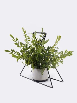 Artificial Fern Plant Wild Fern with Triangular Leaves, Decorative Iron Frame Potted Greenery GS-48126015-UV 2026Aug 3,000+ sqm showroom with thousands of artificial flowers, plants & trees ready for global sourcing.