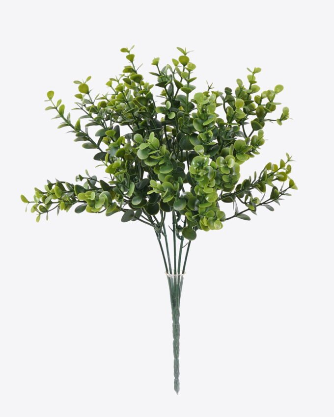 Artificial Plant 16*8*31cm Eucalyptus *5 bush GS-05526004 2026Jun 3,000+ sqm showroom with thousands of artificial flowers, plants & trees ready for global sourcing.