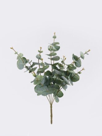 Artificial Plant 20*17*44cm Eucalyptus *5 bush GS-14326004 2026Jun 3,000+ sqm showroom with thousands of artificial flowers, plants & trees ready for global sourcing.