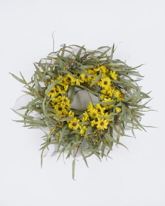 Artificial Plant 60*12*60cm Eucalyptus Chrysanthemum wreath GS-27926057 2026Jul 3,000+ sqm showroom with thousands of artificial flowers, plants & trees ready for global sourcing. Artificial Plant 60*12*60cm Eucalyptus Chrysanthemum wreath GS-27926057 2026Jul 3,000+ sqm showroom with thousands of artificial flowers, plants & trees ready for global sourcing.