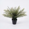 Artificial Plant 24*24*38cm Fine ripple Leaf in PP pot/25 lvs GS-59126001-G1 2026Aug 3,000+ sqm showroom with thousands of artificial flowers, plants & trees ready for global sourcing.