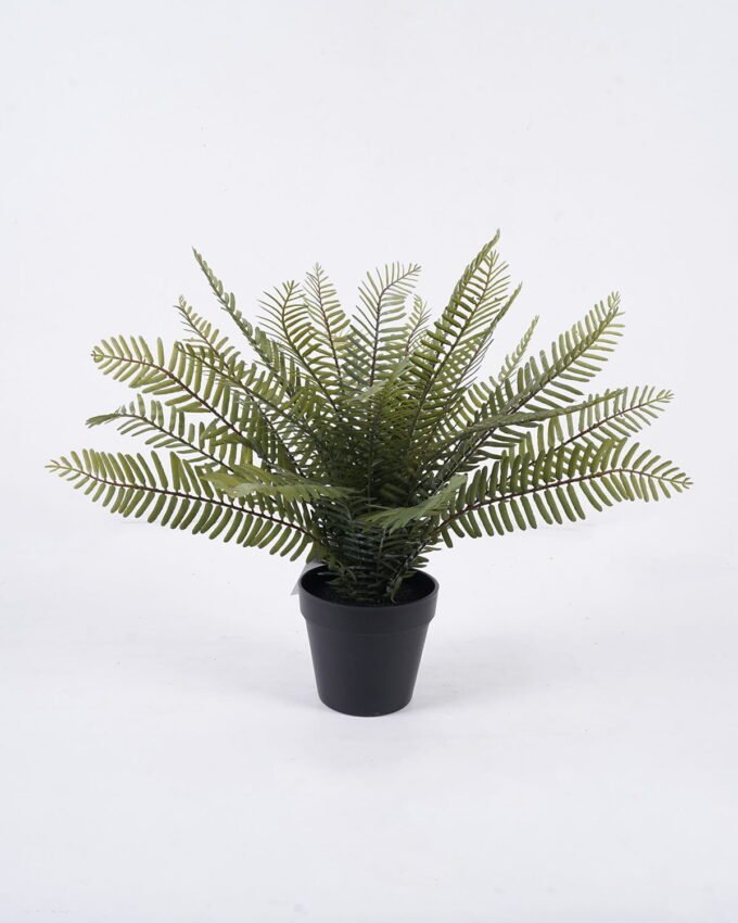 Artificial Plant 24*24*38cm Fine ripple Leaf in PP pot/25 lvs GS-59126001-G1 2026Aug 3,000+ sqm showroom with thousands of artificial flowers, plants & trees ready for global sourcing.