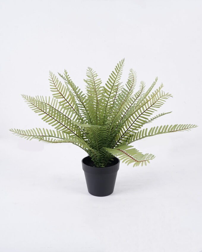 Artificial Plant 24*24*38cm Fine ripple Leaf in PP pot/25 lvs GS-59126001-G2 2026Aug 3,000+ sqm showroom with thousands of artificial flowers, plants & trees ready for global sourcing.