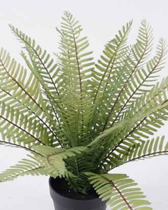Artificial Plant 24*24*38cm Fine ripple Leaf in PP pot/25 lvs GS-59126001-G2 2026Aug 3,000+ sqm showroom with thousands of artificial flowers, plants & trees ready for global sourcing.