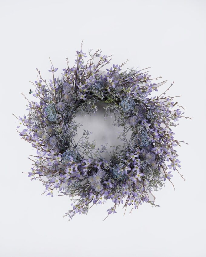 Artificial Plant 70*16*70cm Jasminum nudiflorum babysbreath wreath GS-27926056 2026Jul 3,000+ sqm showroom with thousands of artificial flowers, plants & trees ready for global sourcing.