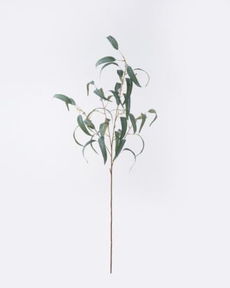Artificial Plant 14*13*102.5cm Large curved-leaf eucalyptus with fruits single stem GS-43126005 2026Jul 3,000+ sqm showroom with thousands of artificial flowers, plants & trees ready for global sourcing.