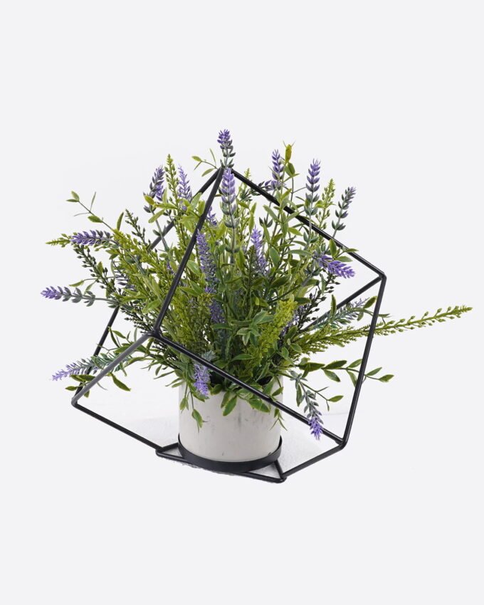 Artificial Fern Plant  Mixed Fern Leaves with Square Iron Frame Potted Greenery GS-48126011-UV 2026Aug 3,000+ sqm showroom with thousands of artificial flowers, plants & trees ready for global sourcing.
