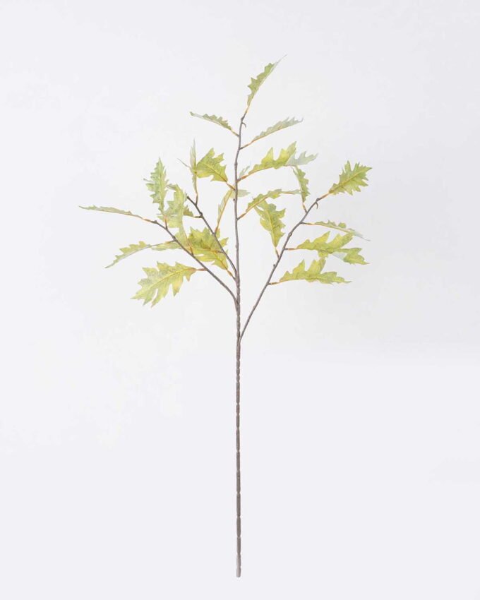 Artificial Plant 42*16*85cm Oak Leaf single stem/23 lvs GS-77626005 2026Aug 3,000+ sqm showroom with thousands of artificial flowers, plants & trees ready for global sourcing.