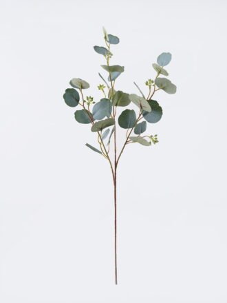 Artificial Plant 20*13*69cm Round-leaf eucalyptus single stem GS-43126002 2026Jul 3,000+ sqm showroom with thousands of artificial flowers, plants & trees ready for global sourcing.